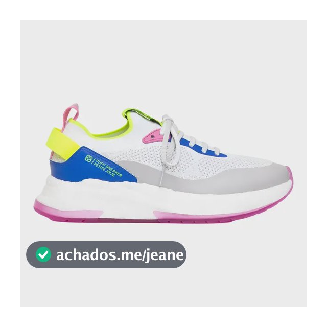 Tênis Petite Jolie Colorido Moda Pj7130ii
