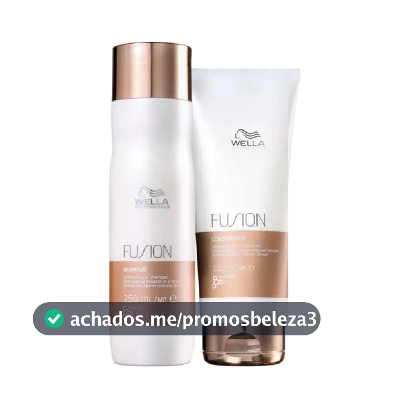 Wella Professionals Fusion Shamp 250ml + Cond 200ml