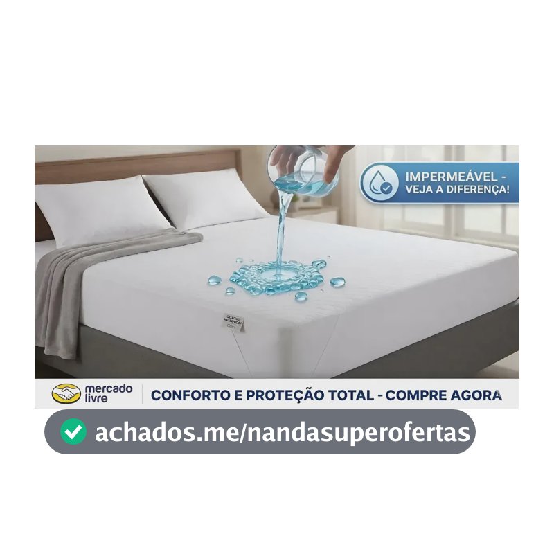 Protetor De Colchão Queen Impermeável Comfort Malha Temima