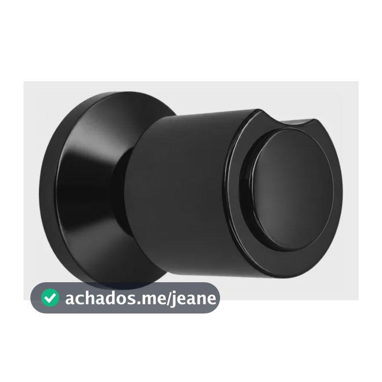 Acabamento Registro Abs C40 Preto Deca Luxo 1/2 3/4 1 Ducha