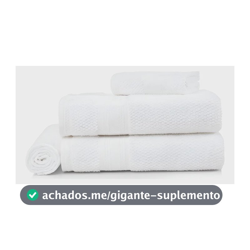 Karsten Empire Fio Cardado jogo de banho cor branco