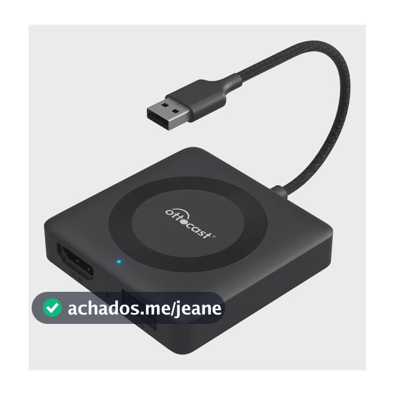 Conversor Ottocast Car Tv Mate Tv Para Carro Com Carplay