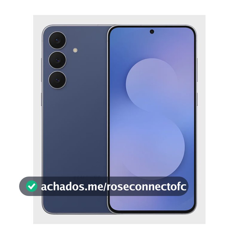Celular Samsung Galaxy S25 Fe 5g, 256gb, 8gb Ram, Câmera Tripla De 50+12+8, Tela Grande De 6.7 Azul Marinho