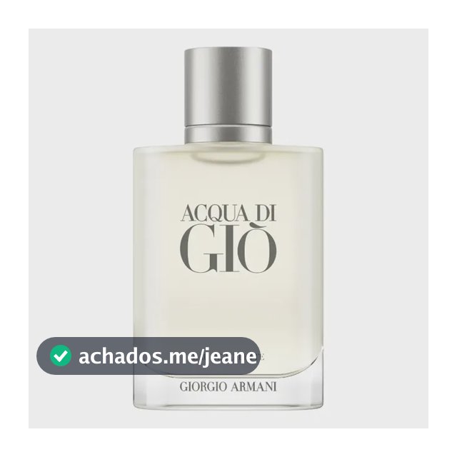 Perfume Masculino Edt Acqua Di Giò Giorgio Armani 100ml
