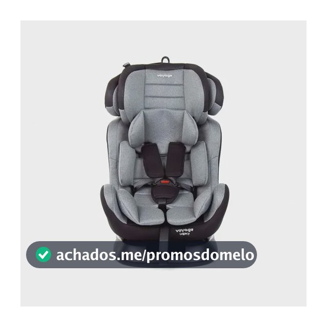Cadeira Infantil para Carro Legacy 0-36kg Cinza - Voyage