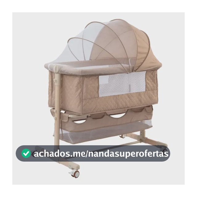 Berço Portátil Bebê Acoplado Co-bed Connect Maxi Baby - Bege