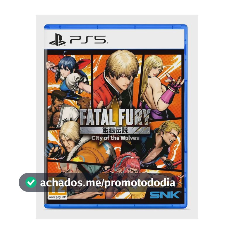 Fatal Fury City Of The Wolves - Special Edition Ps5 Físico