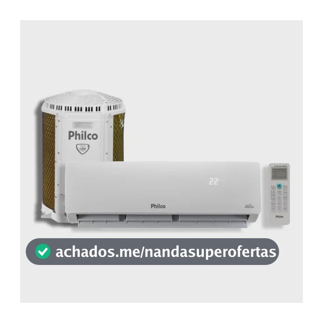 Ar Condicionado Inverter Philco 9000 Btus Frio 220v Pac9ft Branco 220v