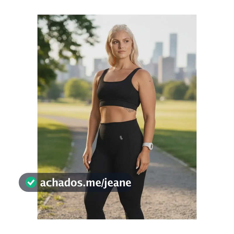 Calça Legging Lupo Max Feminino Academia Cintura Alta Treino Preto P