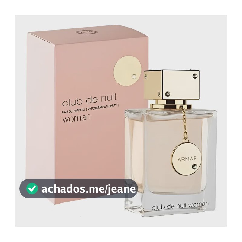 Perfume Armaf Club De Nuit Woman Edp 105ml Feminino