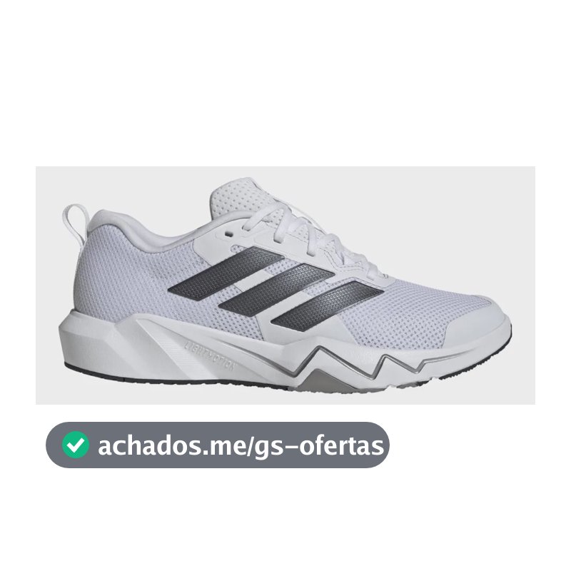 Tênis Masculino Rapidmove Go Trainer adidas Branco Lisa 41 Br