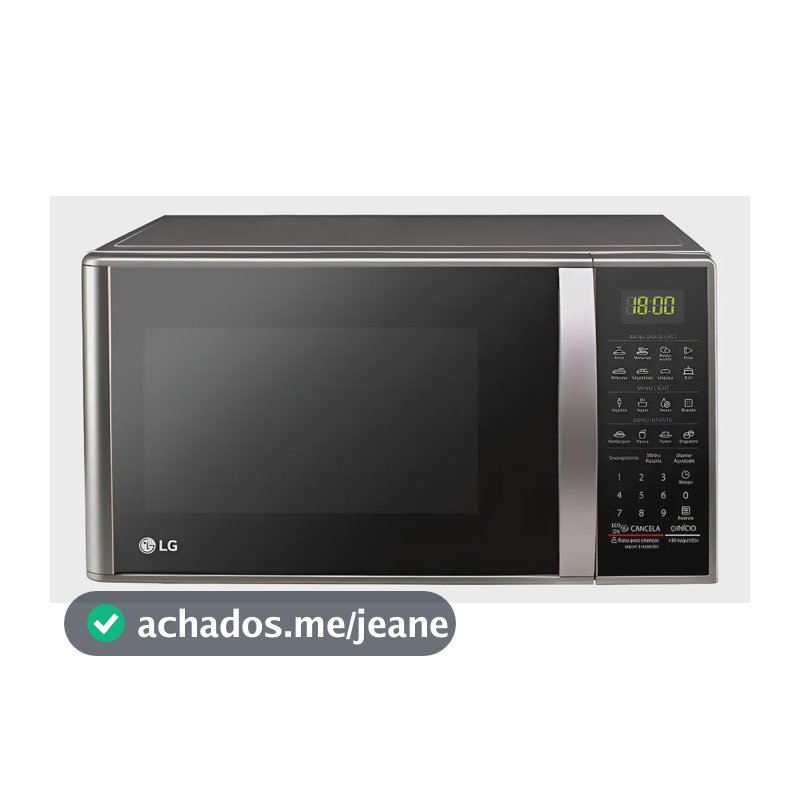 Micro-ondas LG 30 Litros Prata Limpa Fácil (ms3043bra) 220v