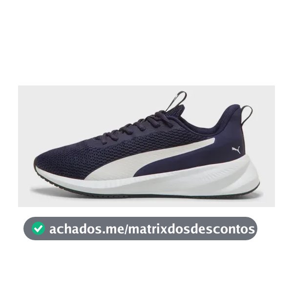 Tênis Masculino Flyer Lite 3 Bdp Puma Azul/marinho Liso 40 Br