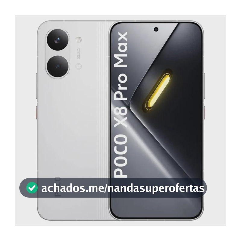 Poco X8 Pro Max 512gb 12gb+12gb Virtual Bateria 8.500mah Global