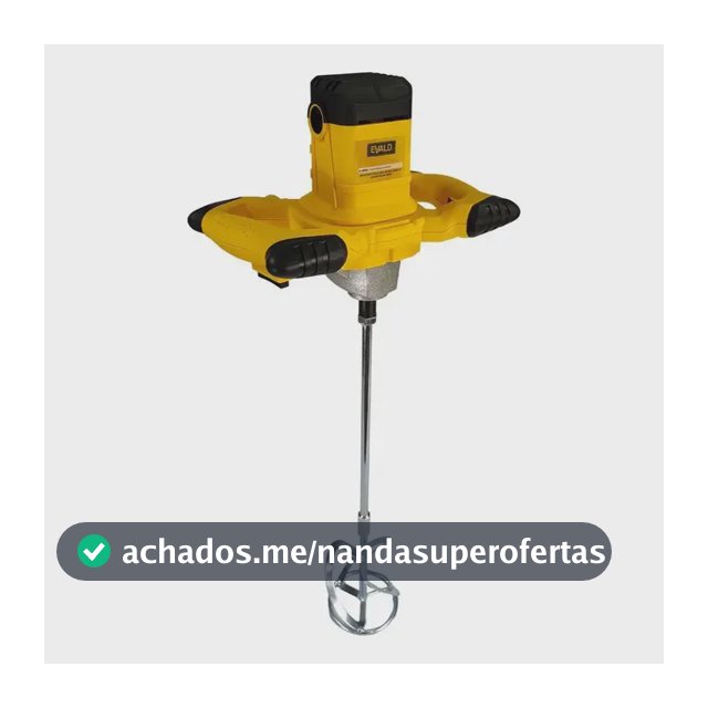 Misturador De Argamassa E Tinta 1200w Evma-1200 Evald