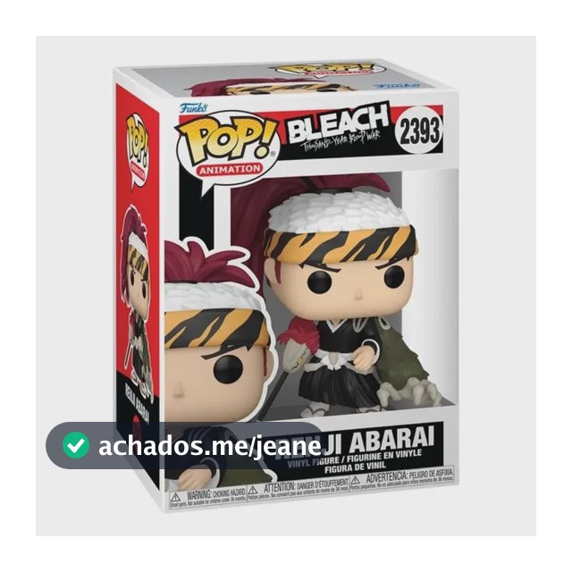 Boneco Funko Pop! Bleach A Guerra Sangrenta de Mil Anos - Renji Bankai