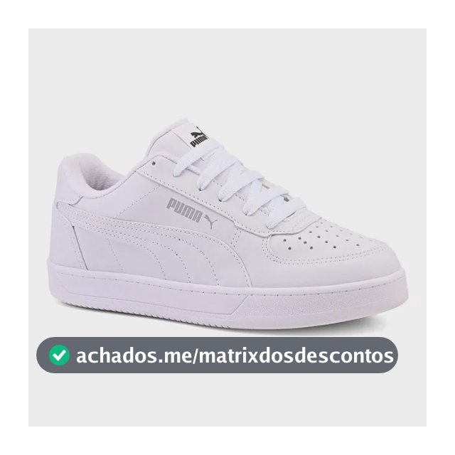 Tênis Puma Academia Corrida Caminhada Macio Treino Caven Branco Animal Print 42 Br