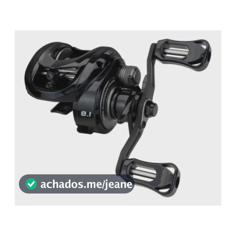 Carretilha Saint Vizel Air Rec. 8.1:1 Drag 5.5 Kg 11 Rol Dir Cor Preto Lado Da Manivela Direito