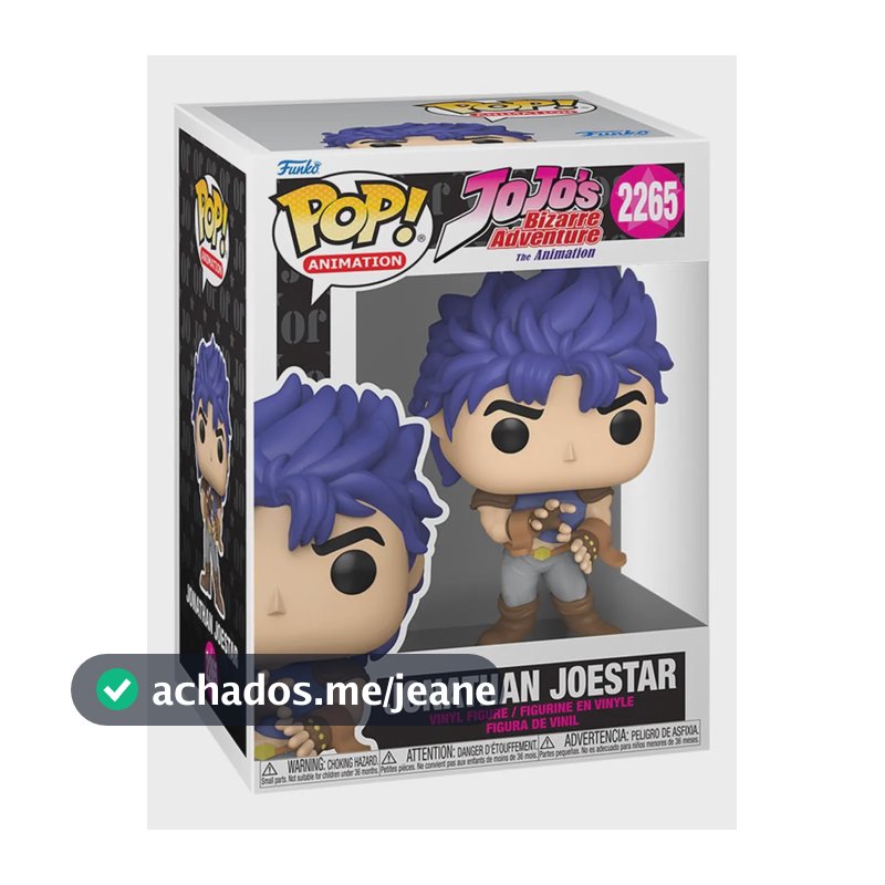 Funko Pop Jojos Bizarre Adventure Jonathan Joestar 2265