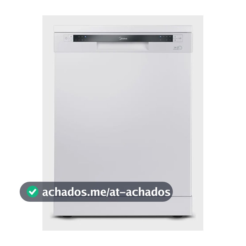 Lava Louças 14 Serviços Midea Cor Branca Cor Branco