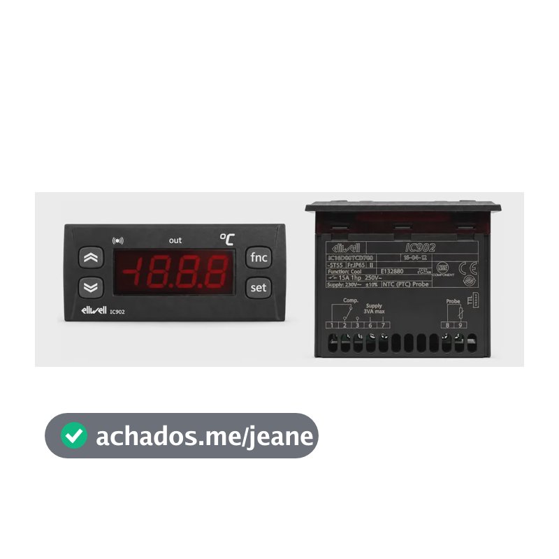 Eliwell Ic902 Controlador De Temperatura Digital 250v 250v