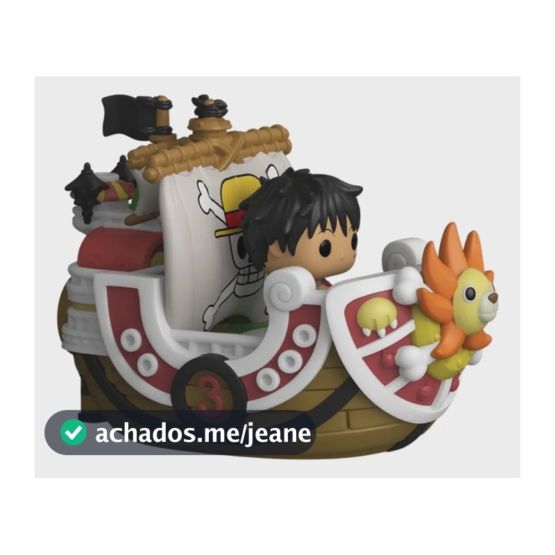 Bitty Pop Rides One Piece Monkey D. Luffy E Thousand Sunny