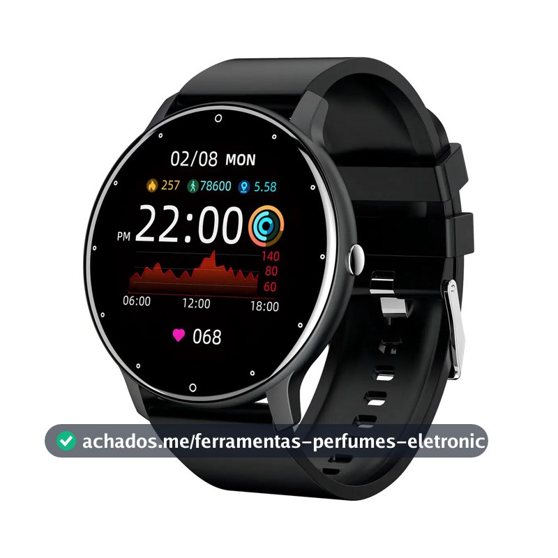 Smartwatch HZ-ZL02D Haiz Relógio Inteligente My Watch I Fit IP67 44mm Preto