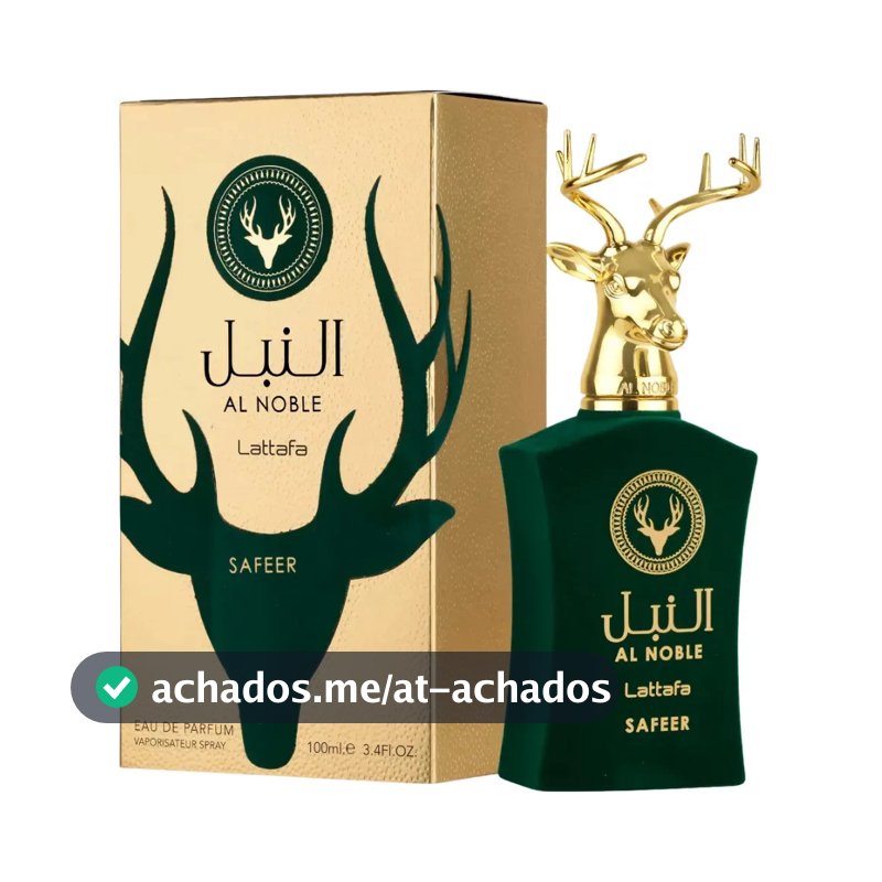 Perfume Arabe Lattafa Al Noble Safeer Original Eau De Parfum 100ml