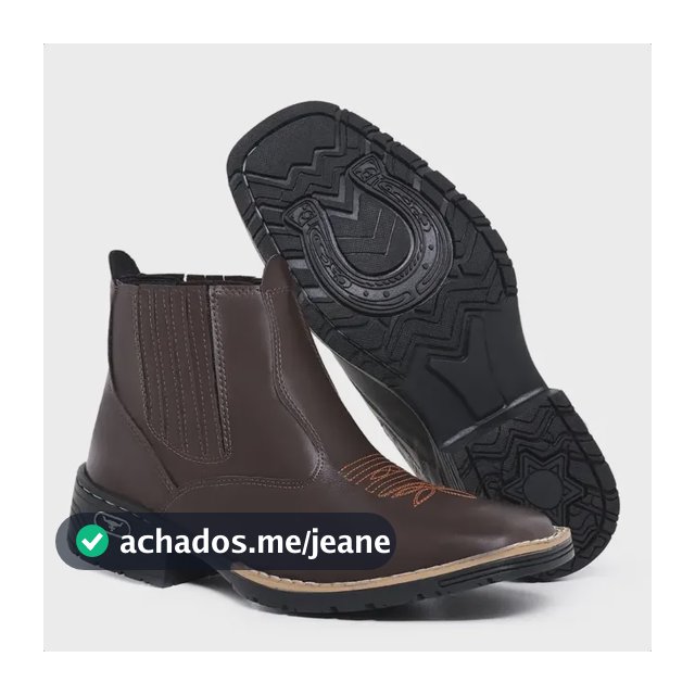 Bota Texana Masculina Premium Confortável Elegante Rodeio