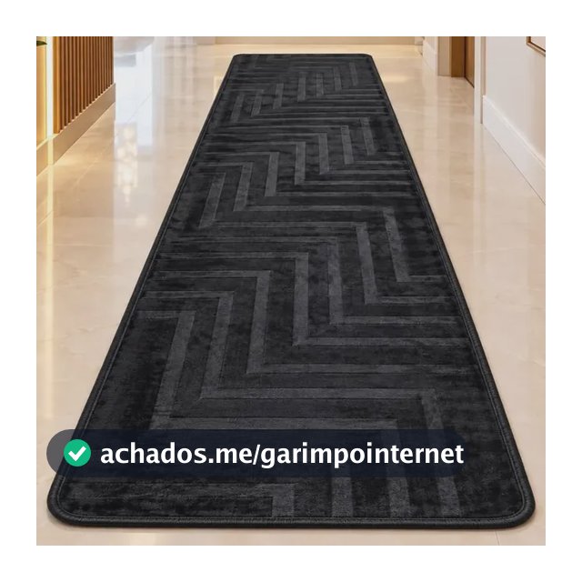 Tapete Passarela Quarto Felpudo 2,00x0,60