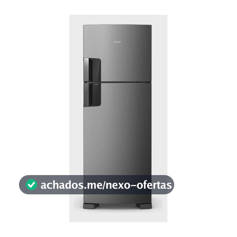 Geladeira Consul Frost Free 455 Litros Duplex Inox - CRM53MK