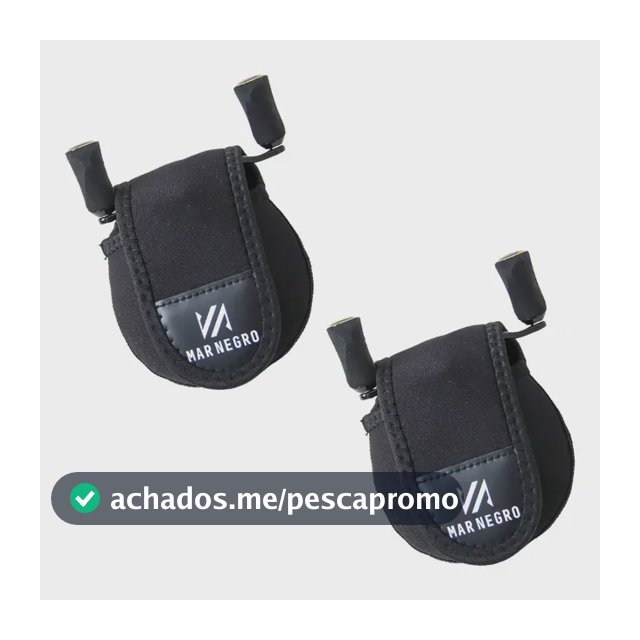 2 Capas Protetora De Carretilha Neoprene Perfil Baixo Ou Bg