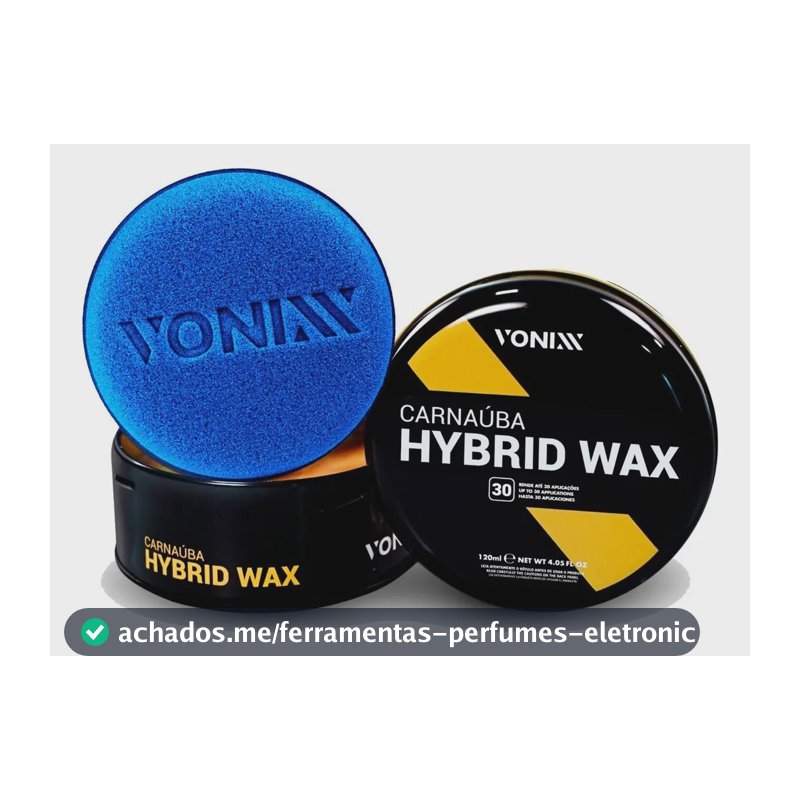 Vonixx Carnaúba Hybrid Wax 120ml Brilho e Proteção