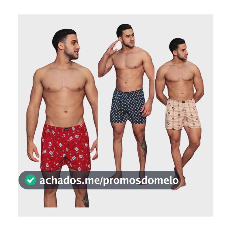 Kit 3 Samba Canção De Liganete Cueca Short Malha Fria Pijama