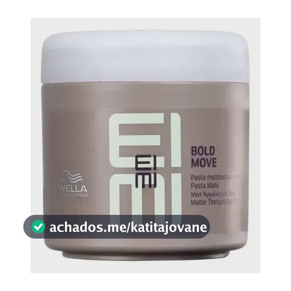 Pasta Modeladora Eimi Bold Move 150ml - Com Acabamento Matte - Wella Profissional