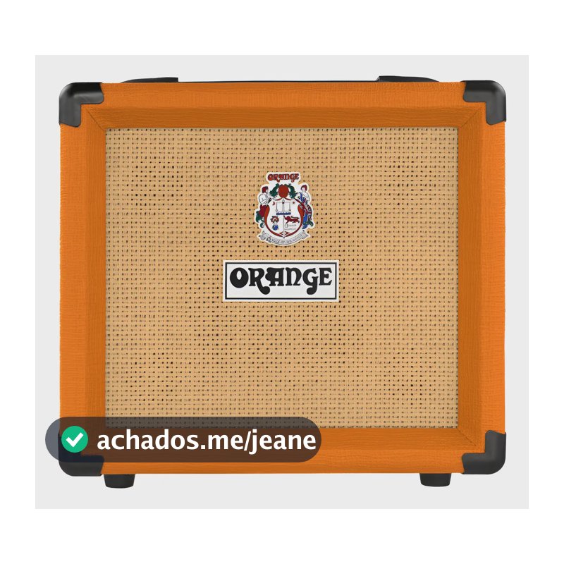 Amplificador Orange Crush 12 Transistor Para Guitarra De 12w
