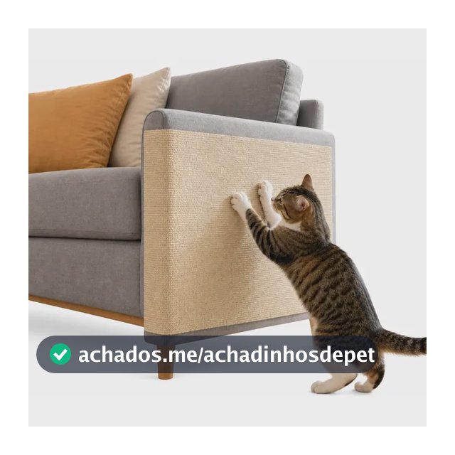 Tapete Arranhador De Gato Protetor De Sofa Adesivo 2 Metros