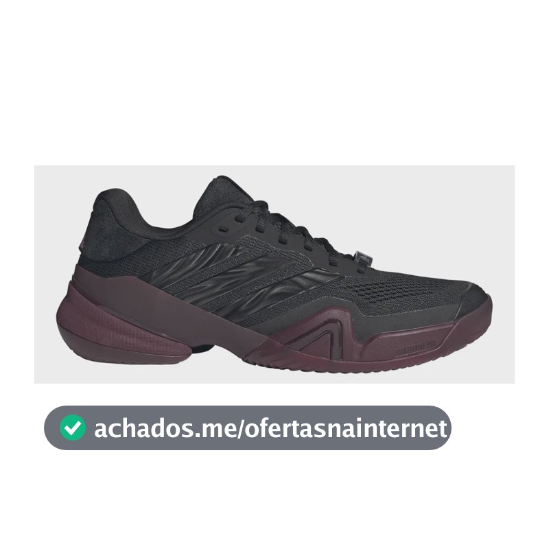 Tênis adidas Barricade 14 Masculino - Original Preto 41 Br