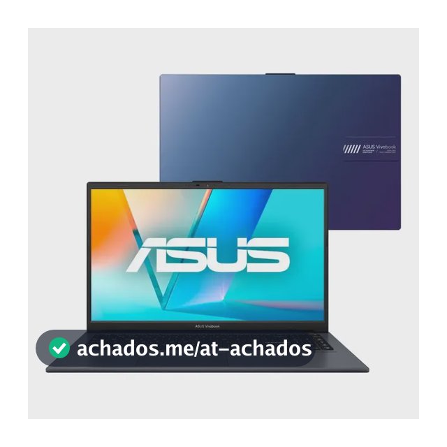 Notebook Asus Vivobook Go 15 Bq5314ws Athlon 4gb 128gb W11 Peacock Blue