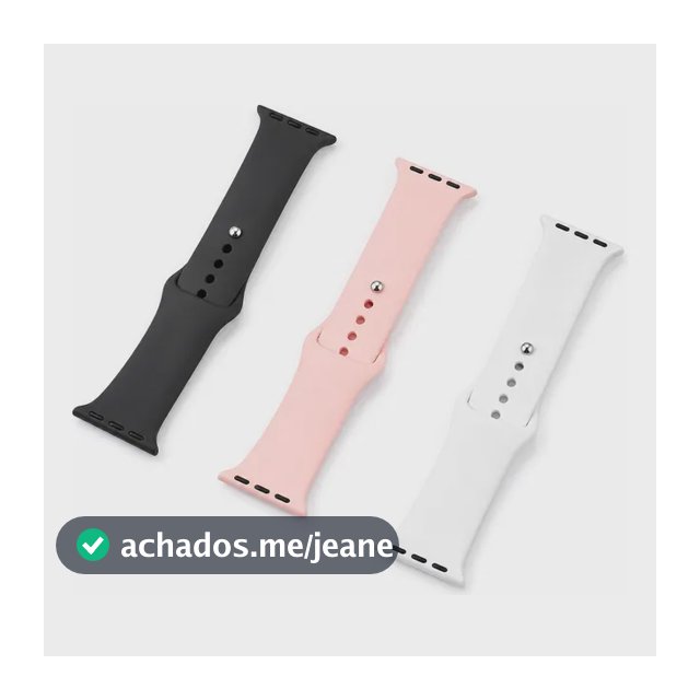 Pulseira Silicone Smartwatch W69 Ultra Plus W68 W59 W29 Pro