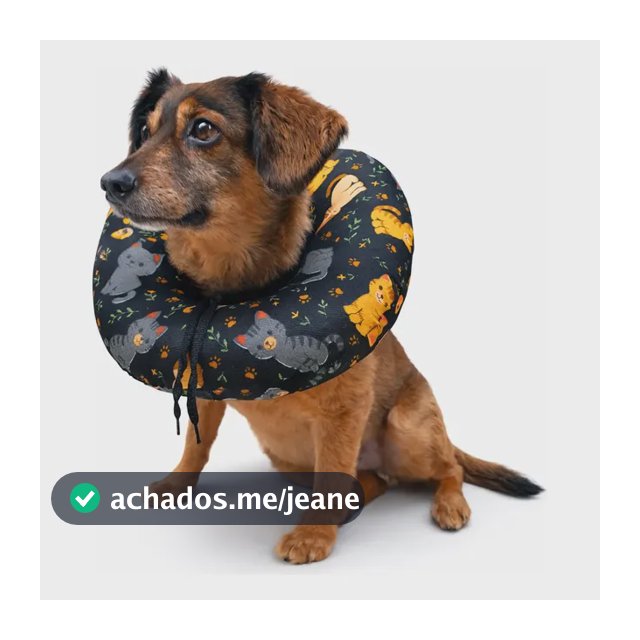 Colar Elizabetano Ajustável Macio Cães Gatos Pp Ao G
