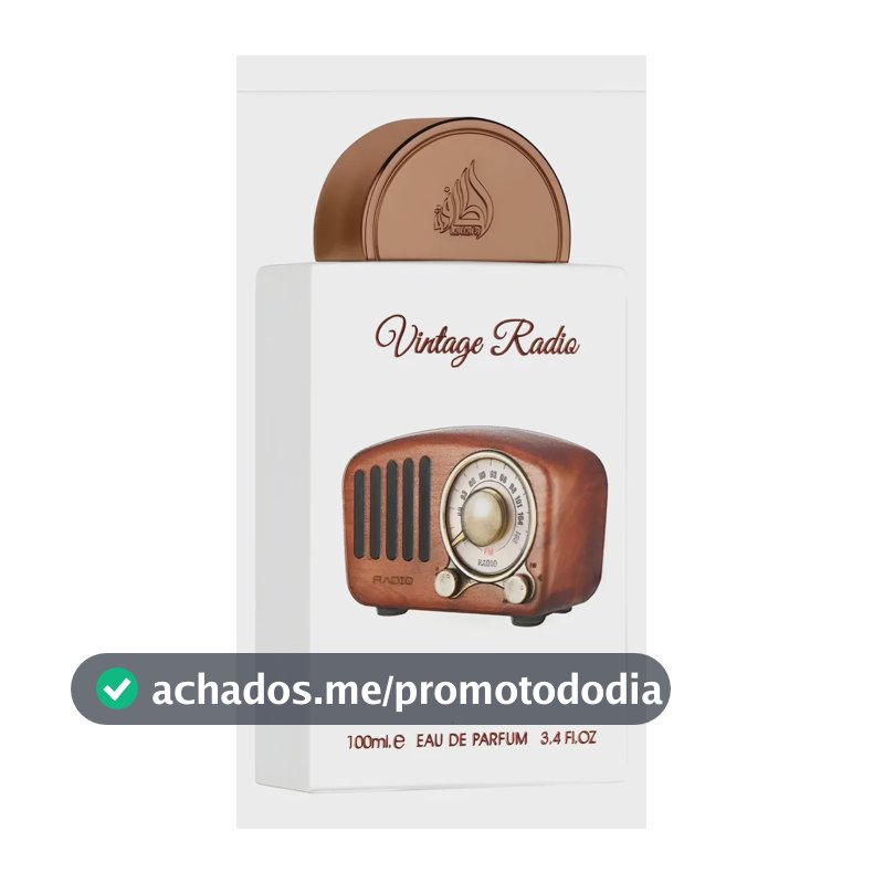 Perfume Árabe Vintage Radio Lataffa Pride Edp - 100ml