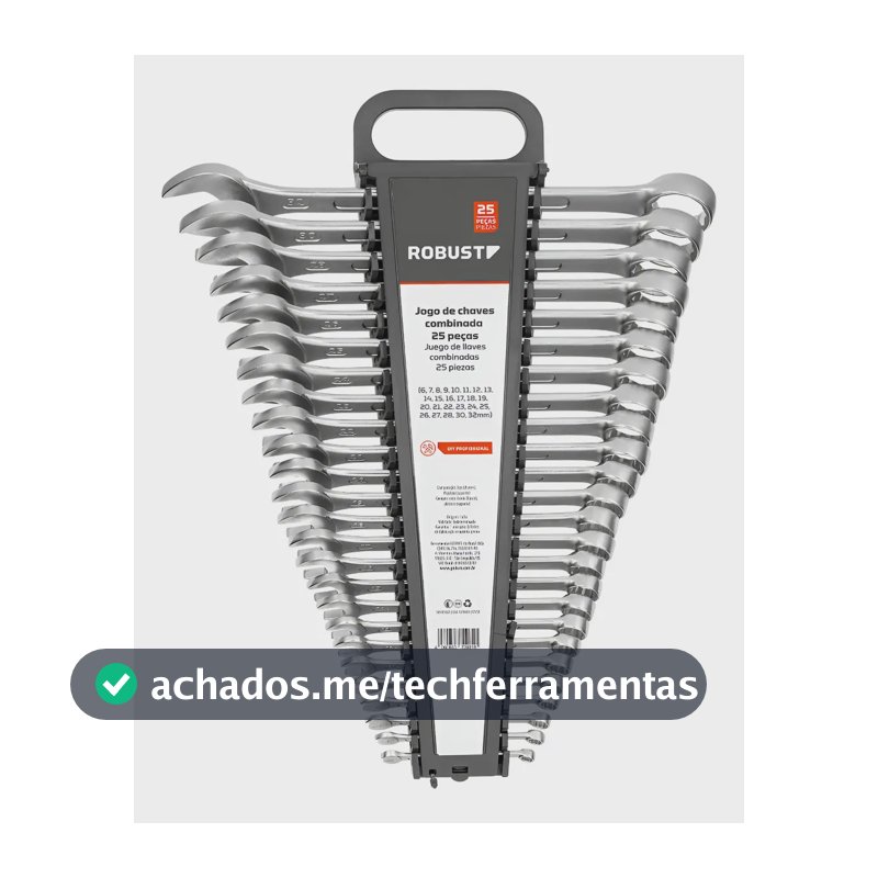Jogo Chaves Combinadas Gedore Robust 06-32mm 25 Peças