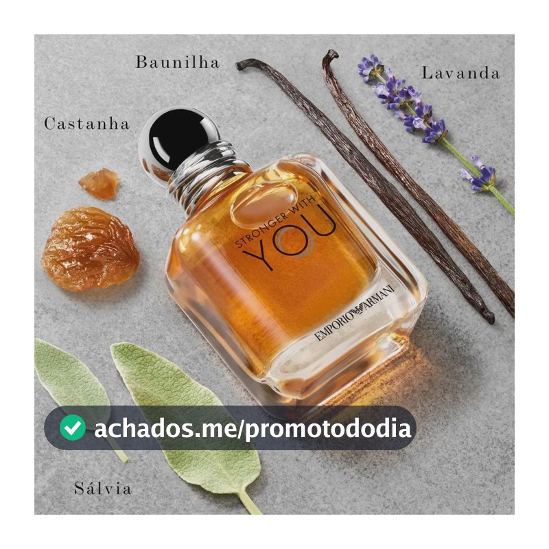 Perfume Masculino Emporio Armani Stronger With You Edt 100ml
