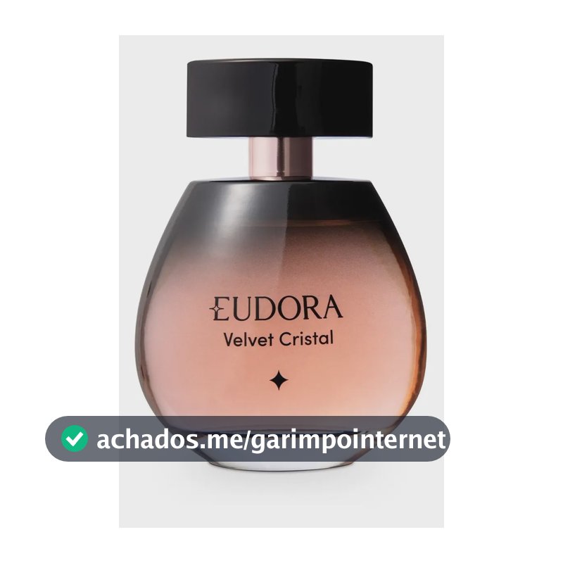 Eudora Velvet Cristal Deo Colônia Feminino 100ml