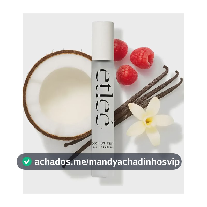 Perfume Coreano Etleé Coconut Cream Edp 10ml - Feminino