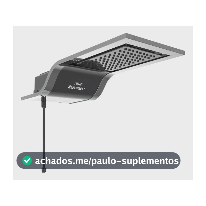 Ducha Eletrônica Intense Fame 5400w Preta E Inox Cor Preto Potência