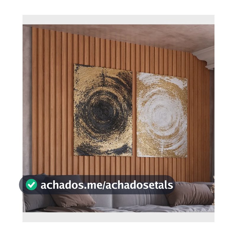 Painel Ripado 250x89,5cm Nature Pradel Móveis Ja Freijó/madeirado