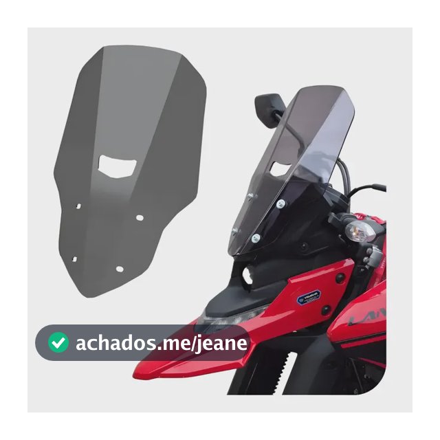 Bolha Nova Lander 250 2025 2026 Connected Yamaha Parabrisa