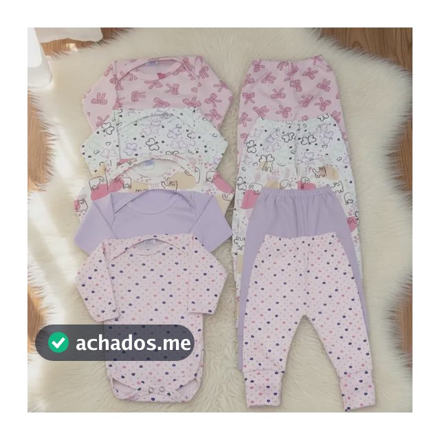 Kit 3 Conjunto Body E Mijão Feminino 6 Peças